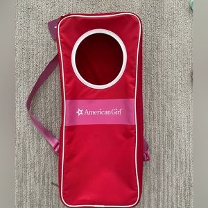American girl doll travel carry case